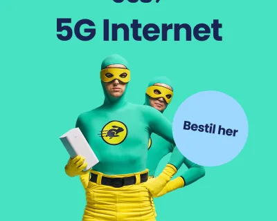 Eesy 5G Internet: Tidsbegrænset Intropris Kun 129 kr/md i de Første 3 Måneder